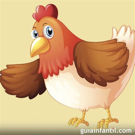 La gallina roja. Cuentos cortos para niños