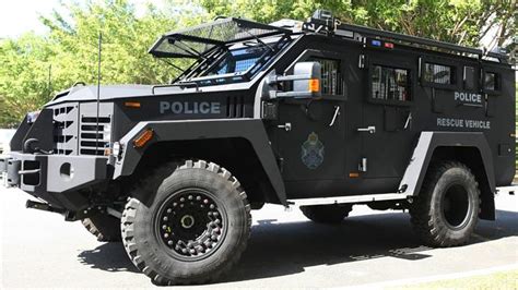 Police use $400,000 ‘Bearcat’ armoured personnel carrier in raid