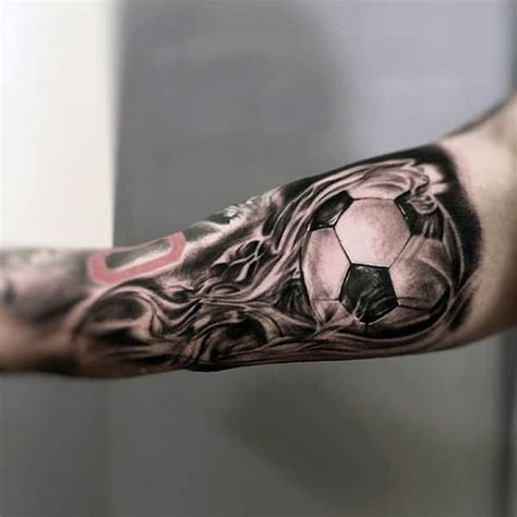 90 Soccer Tattoos For Men - Sporting Ink Design Ideas