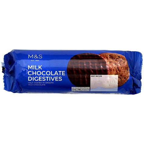 Marks & Spencer Original / Milk Chocolate Digestive Biscuit ( M&S ...