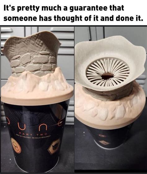 A hole's a hole. | /r/memes | Dune 2 Sandworm Popcorn Bucket | Know Your Meme