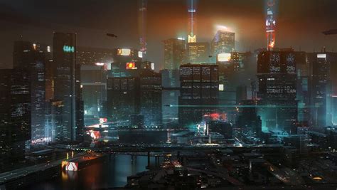 Cyberpunk 2077 shares stunning new concept art of Night City