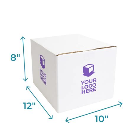 Standard White Custom Shipping Boxes, Multiple Sizes | Brandable Box