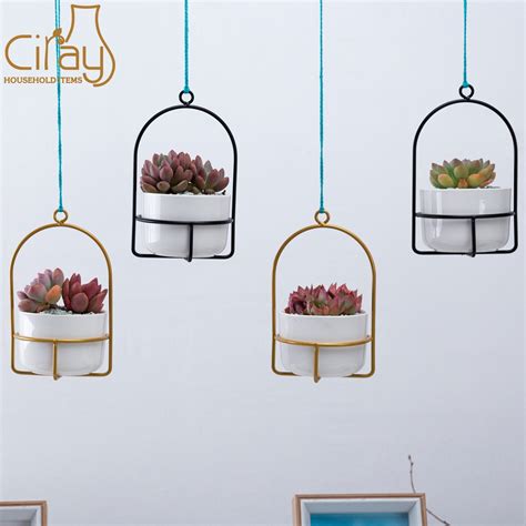 Modern Ceramic Hanging Planters Succulent Plant Pots - China Plant Pot ...