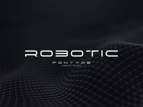 Robotic Font | Logo design inspiration branding, Logo design, Luxury branding design