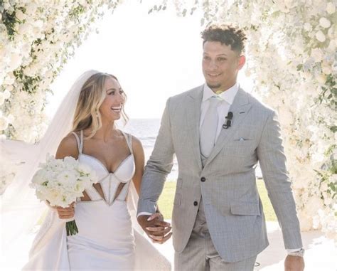 Patrick Mahomes and Brittany Matthews Wedding Photos; Jackson Was the ...