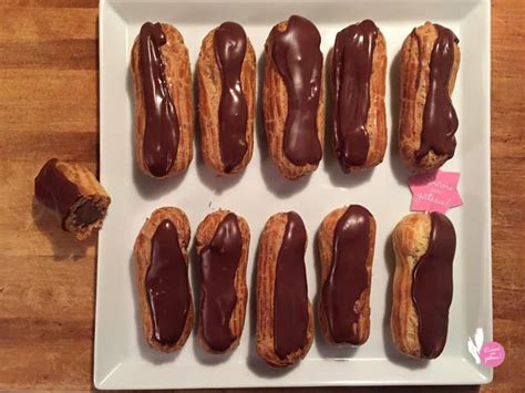 Eclairs au chocolat - Recette CAP Pâtissier