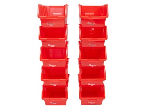 Plastic Small Parts Bins | Free UK Next Day Delivery