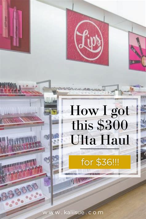 How I Got this $300 Ulta Haul for $36!