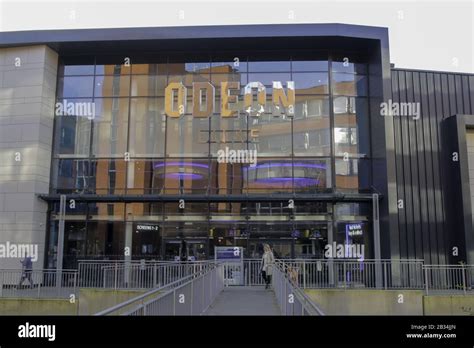 STAFFORD, UNITED KINGDOM - Dec 28, 2019: View of an Odeon cinema in the ...