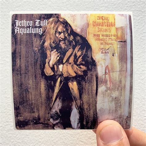 Jethro Tull Aqualung 3 x 3 Album Cover Sticker | Etsy