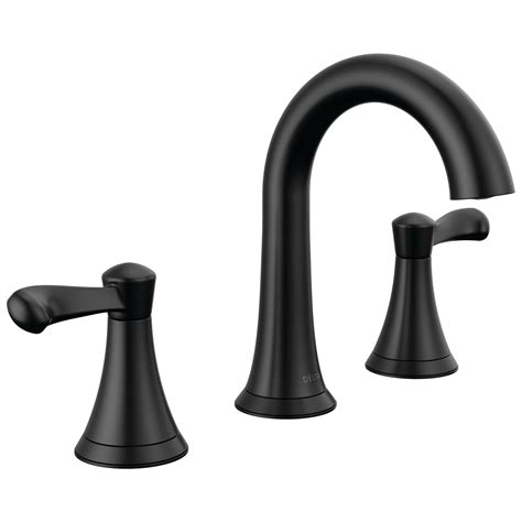 Black 8-in widespread Bathroom Sink Faucets at Lowes.com