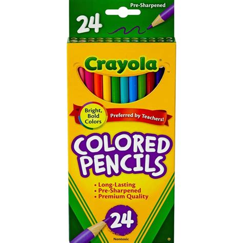 Crayola 24 Ct Colored Pencils, Assorted Colors(Discontinued by ...