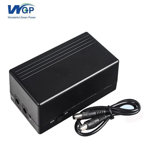 12V 2A 44.4wh mini ups uninterrupted power system backup battery power ...