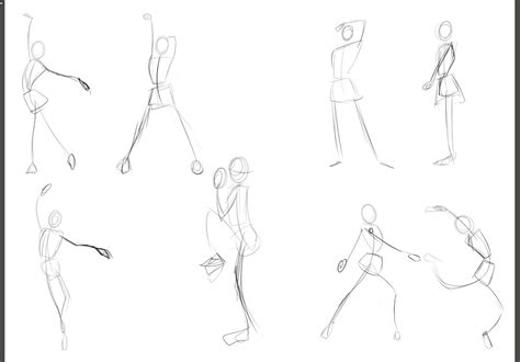 ArtStation - Gesture Drawing Practice 1