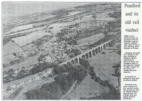 Pensford Viaduct From The Air - Publow with Pensford Parish Council