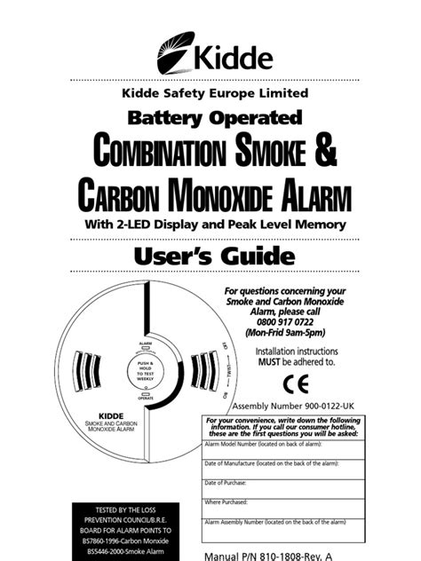 118_kidde- fire- alarm-Manual | Hvac | Ventilation (Architecture)