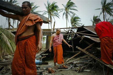 Myanmar; Cyclone Nargis Aftermath by Andrew Biraj