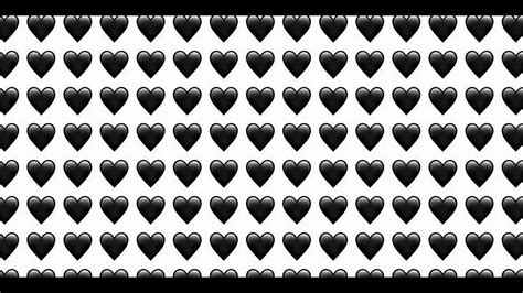 Black Heart Emoji Wallpapers - WallpapersHigh