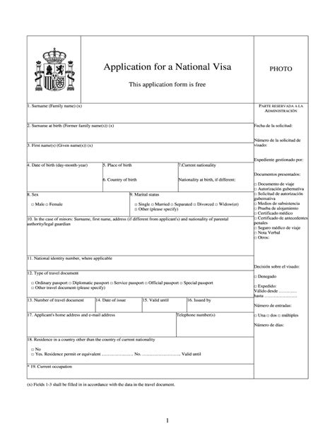 Bls Spain Visa Application Form 2023 - Applicationforms.net