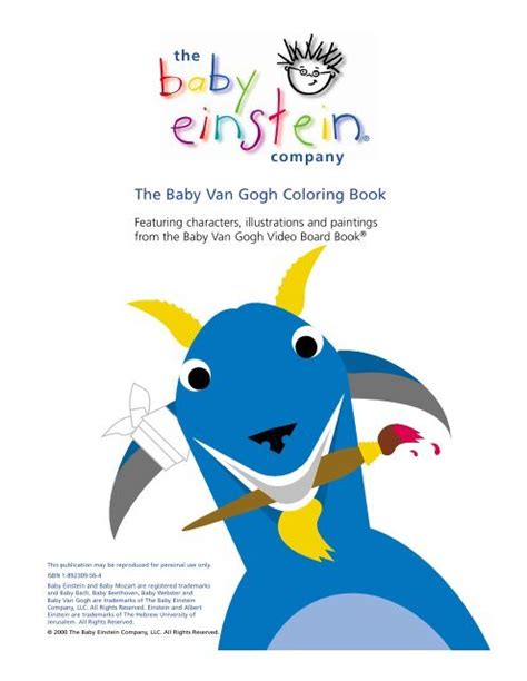 Baby Einstein Coloring Pages Van Gogh | Images and Photos finder