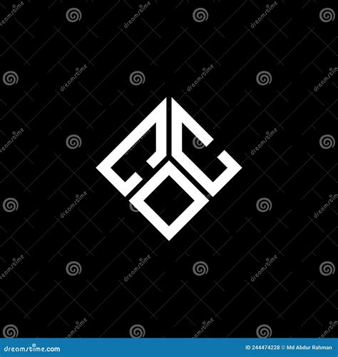 COC Letter Logo Design On Black Background. COC Creative Initials ...