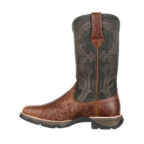 Lady Rebel by Durango Women's Ostrich Embossed Western Boot