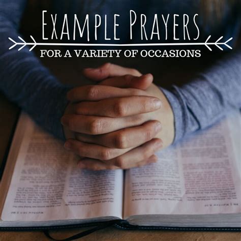 Examples of Prayers for Weddings, Funerals, Graduations, and Meals ...