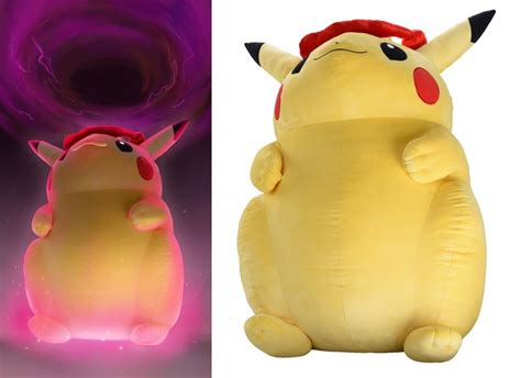 Humongous Chonky Pikachu And Longcat Meowth Plushies Are Real And We ...