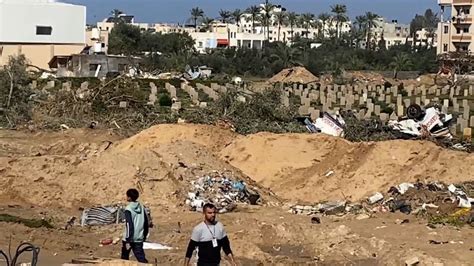 CNN witnessed first-hand results of Israel’s bulldozing of graveyards ...