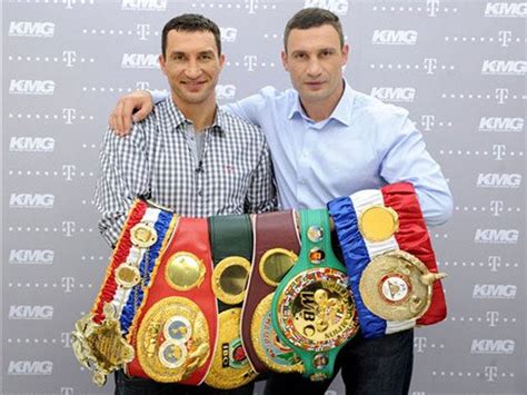 BOXING: Wladmir and Vitali Klitschko Unify The Heavyweight Belts In One ...