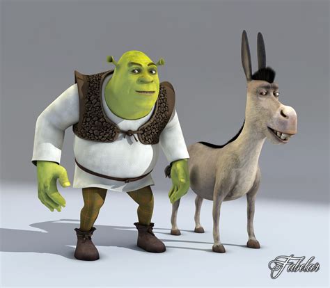 Shrek 3D Models download - Free3D