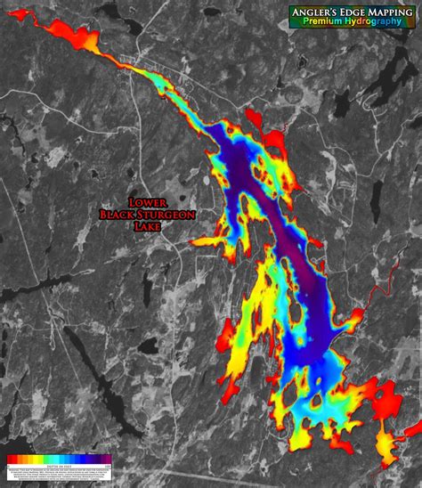 AEM Lower Black Sturgeon Lake Map by Angler's Edge Mapping | Avenza Maps