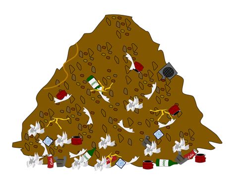 Waste container Landfill Trash Clip art - Waste Pile Cliparts png download - 800*612 - Free ...