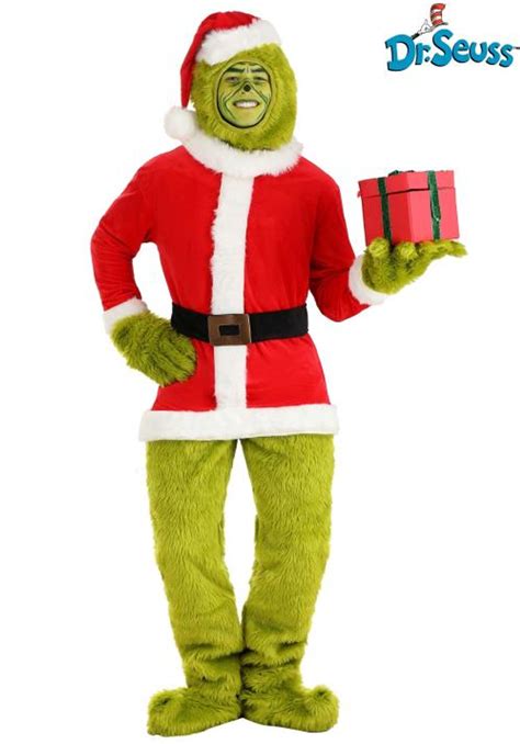 Grinch Santa Suit Costume | Christmas | Gender Neutral Costumes - The ...