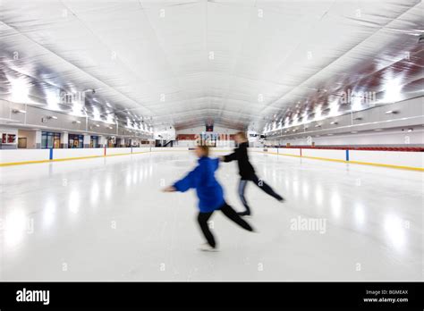 Blue Ice Solihull Ice Rink, Solihull Stock Photo - Alamy