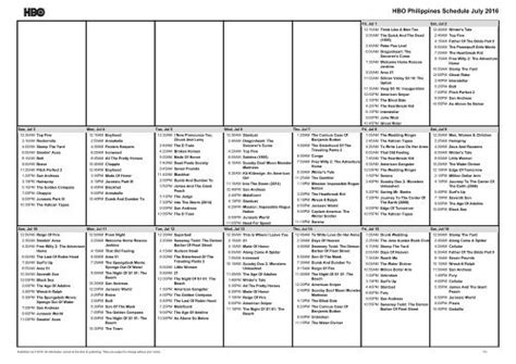 HBO-Philippines-Schedule-July-2016