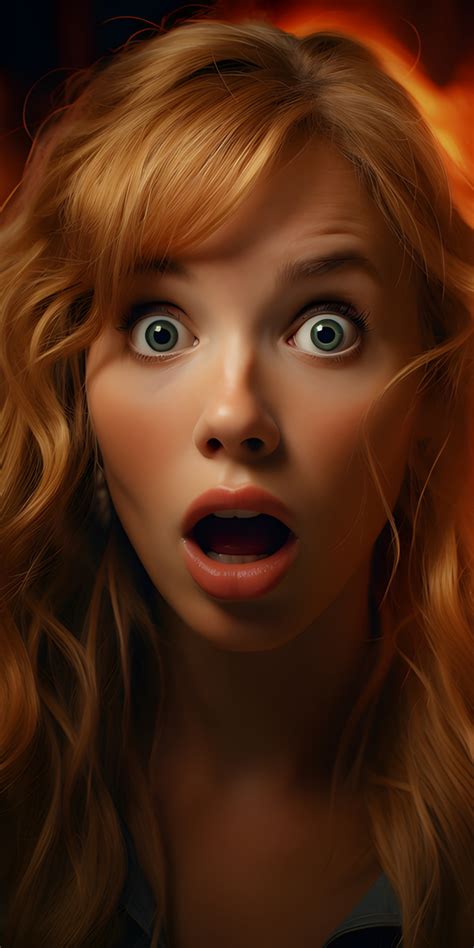 Surprised looking woman - Impossible Images - Unique stock images for ...