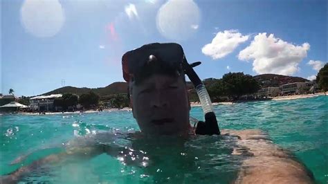 St. Thomas U.S. Virgin Island Sapphire Beach snorkeling - YouTube