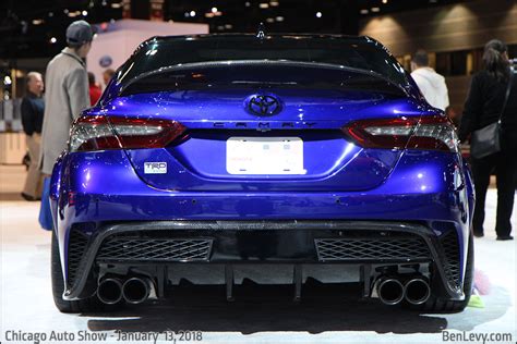 Toyota Camry TRD Edition 2018 Rutledge Wood's rear bumper - BenLevy.com