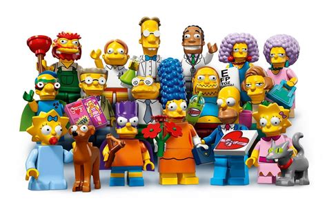 Series 2 'The Simpsons' Lego Minifigures Extend Comic Book Theme