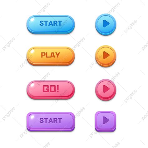 Gaming Gui Buttons Hd Transparent, Game Button Gui Icon, Button, Ui, Icon PNG Image For Free ...