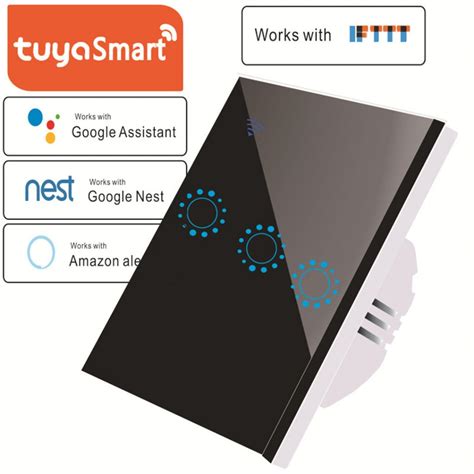 Tuya Smart WiFi Light Switch EU 1G 2G 3G Voice Control -iSecus Store