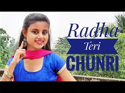 Song_Radha Teri Chunri//Dance Cover by_Ahenjita||Suscribe this channel ...