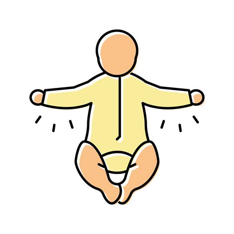 moro reflex color icon vector illustration 19543211 Vector Art at Vecteezy