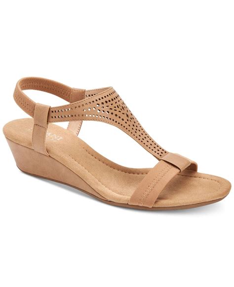 Alfani Step 'n Flex Vacanzaa Wedge Sandals, Created For Macy's - Lyst