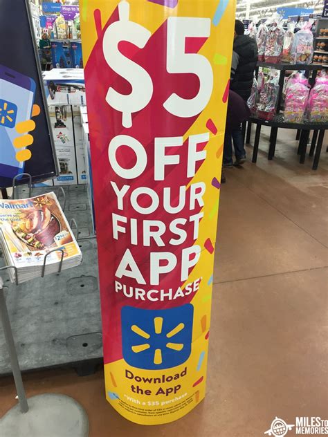 Walmart App Promotion - $5 Off Your First Purchase