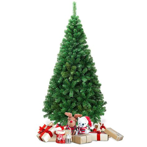 6Ft Artificial PVC Christmas Tree W/Stand Holiday Season Indoor Outdoor Green - Walmart.com ...