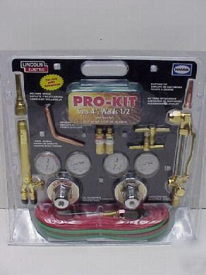 New lincoln harris oxy acetylene pro-kit cutting torch