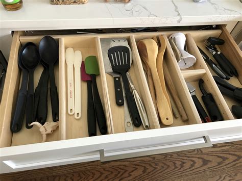 Custom sized Utensil organizers – DrawerEssentials.com – Drawer Essentials